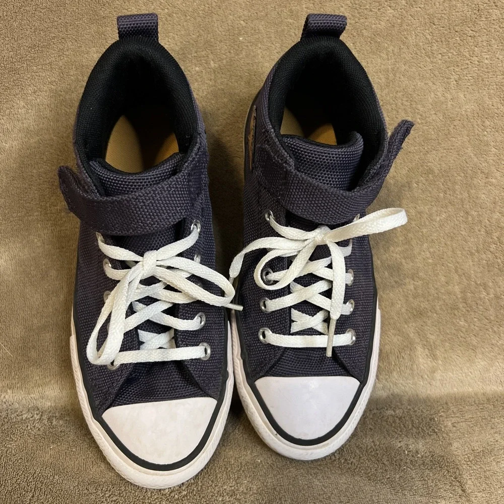 Converse Chuck Taylor All Star EasyOn Mid PS 'Malden Street - Shadow Purple 2.5Y